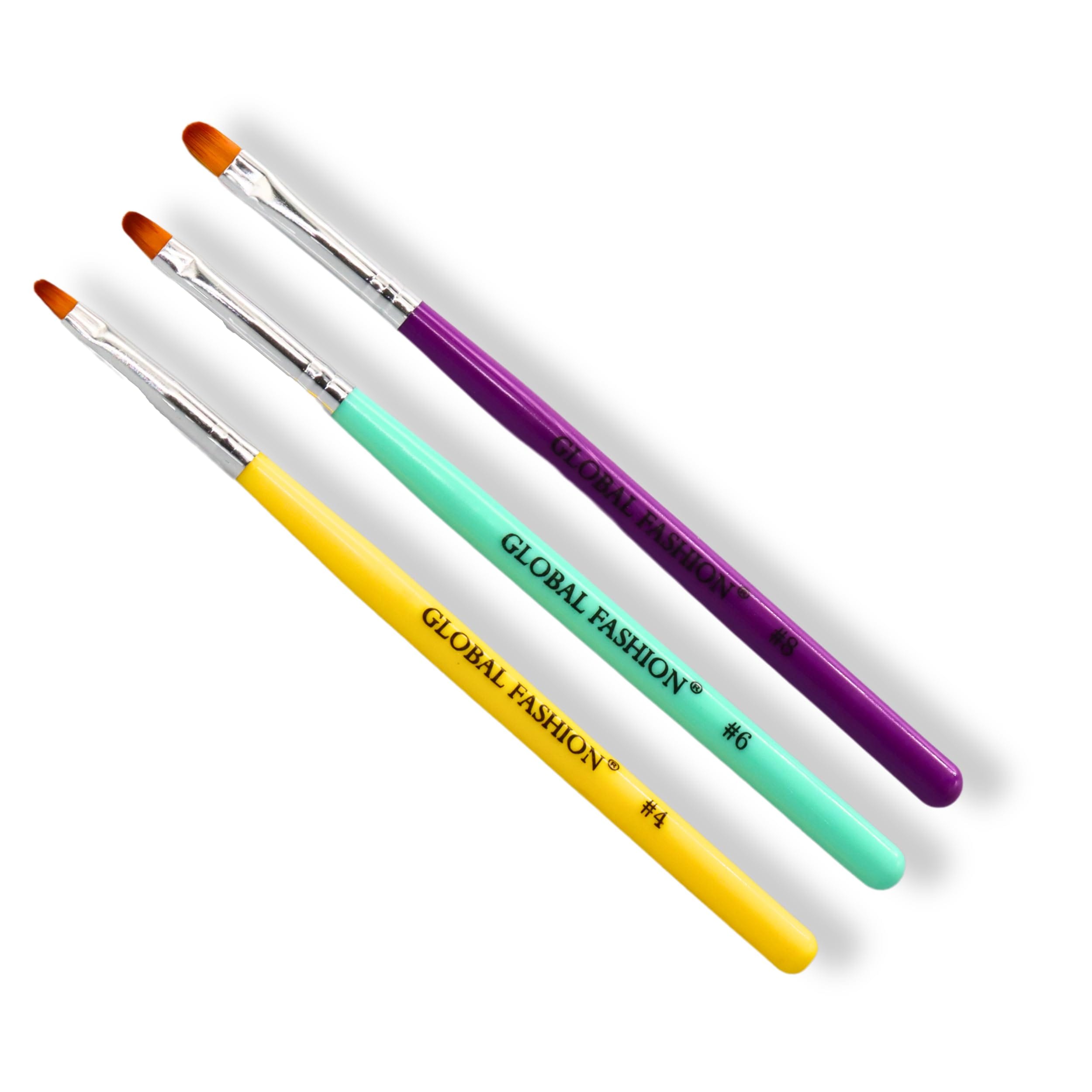 BRUSH KIT FOR UV GEL — Color 100031103106