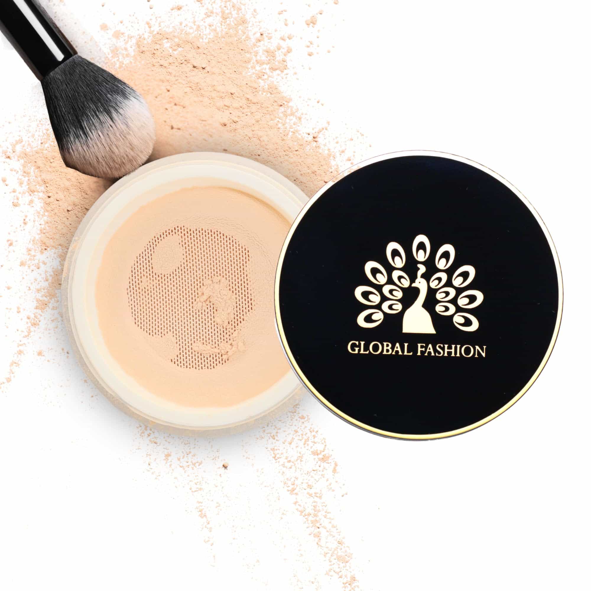 Air Setting Loose Powder - Lightweight, Oil Control, Full Coverage, Long-Lasting Matte Finish - Makeup Setting Powder for Flawless Skin, Suitable for All Skins, 10g (102 - Natural)