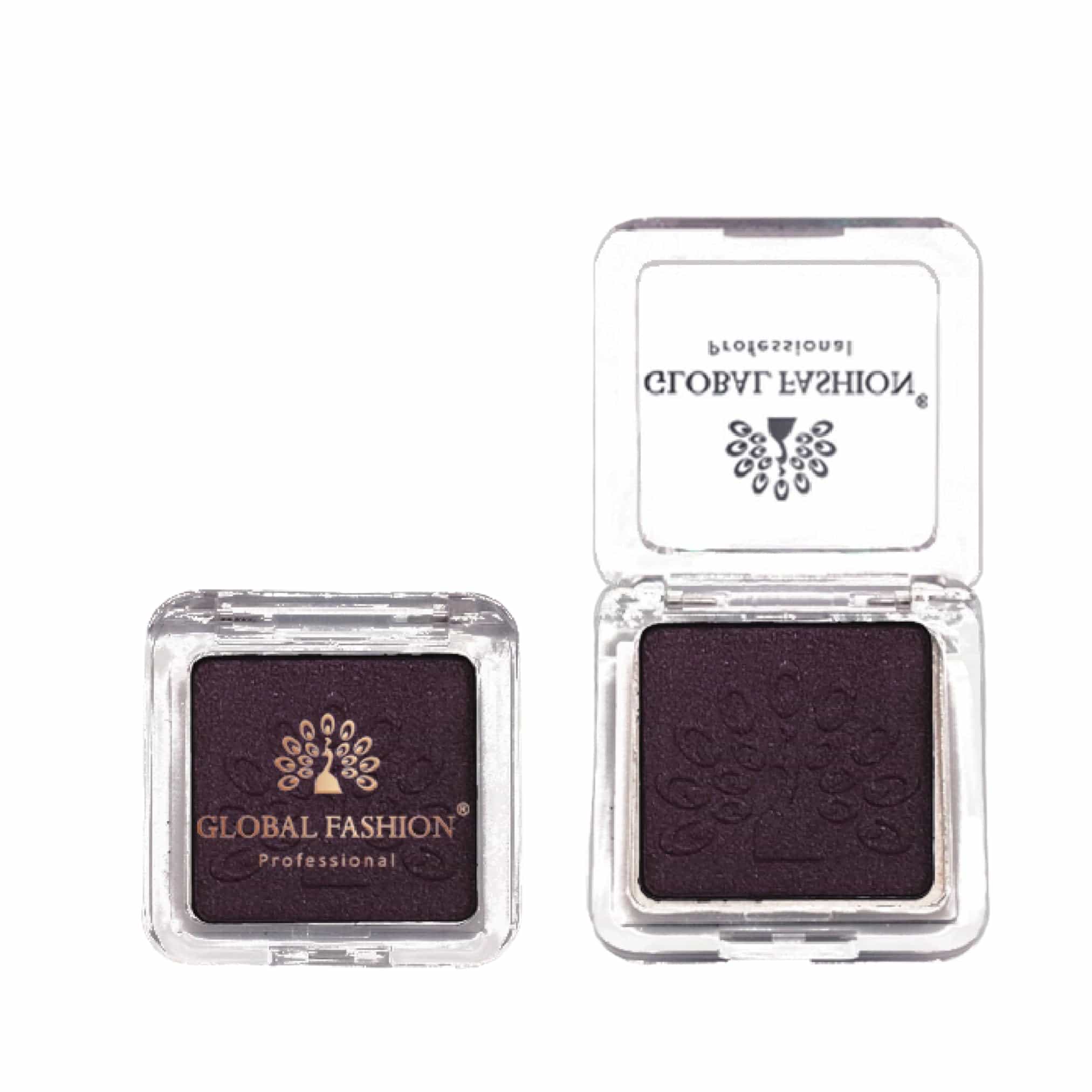 Global Fashion Professional 1-Color Eyeshadow Palette – Highly Pigmented Single Shade, Long-Lasting Matte & Shimmer Finish, Blendable Eye Makeup for All Skin Tones, Compact Design