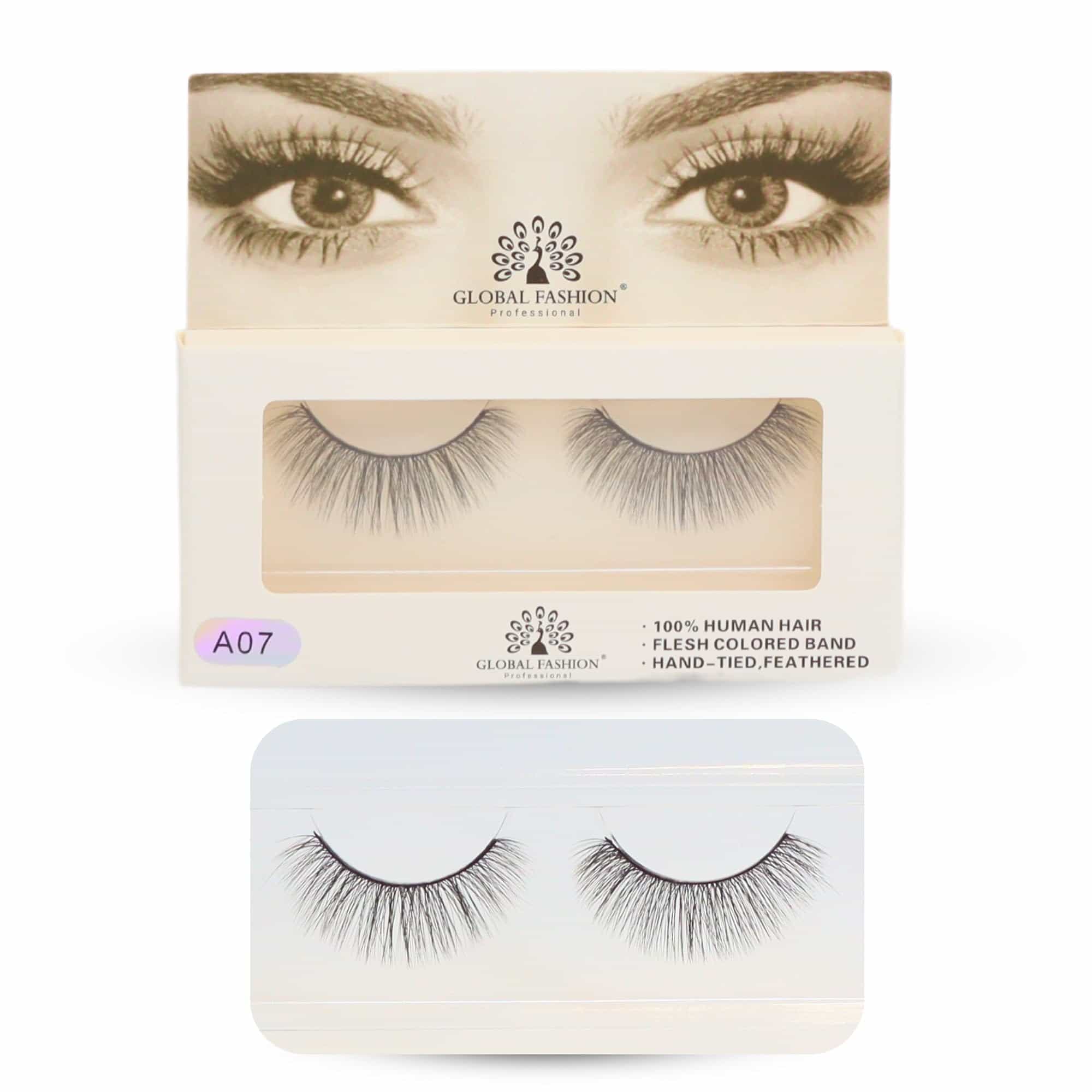 2 Pcs False Eyelashes Pack - Wispy Natural Look, Mink Fluffy Strips, Cat Eye and Fox Eye Lashes, Reusable, Easy Application, Perfect for Daily Wear & Special Occasions - | (Eyelash)