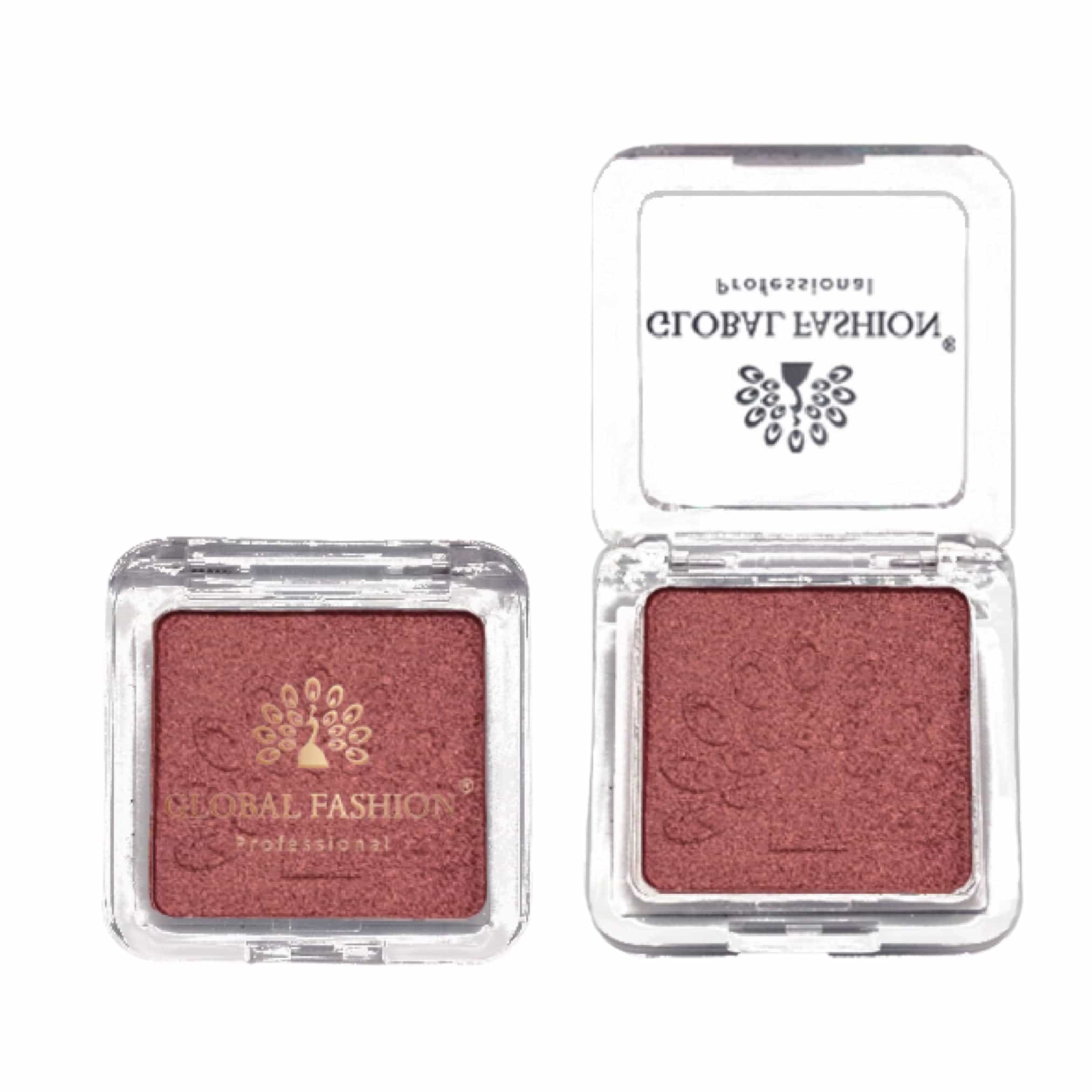 Global Fashion Professional 1-Color Eyeshadow Palette – Highly Pigmented Single Shade, Long-Lasting Matte & Shimmer Finish, Blendable Eye Makeup for All Skin Tones, Compact Design