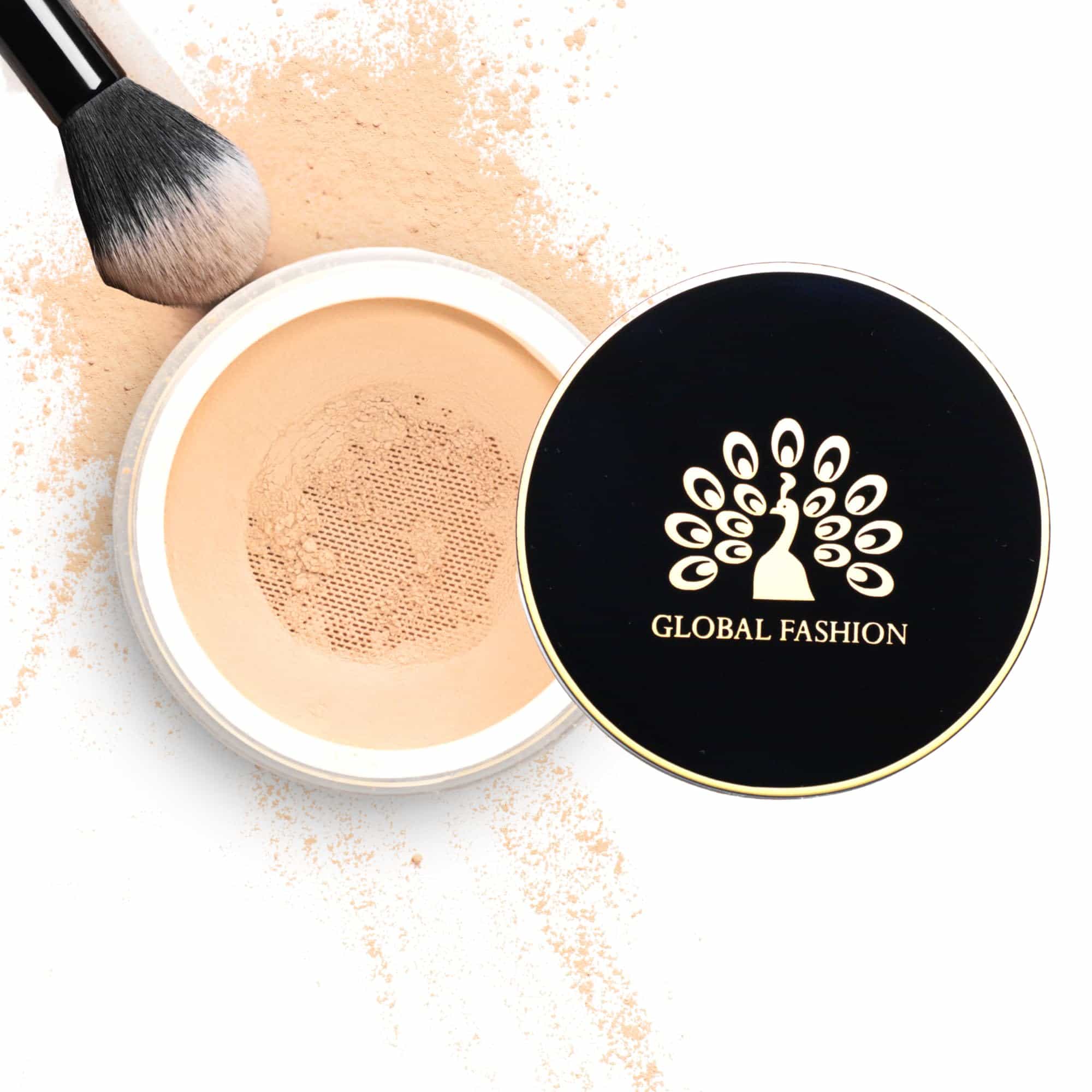 Air Setting Loose Powder - Lightweight, Oil Control, Full Coverage, Long-Lasting Matte Finish - Makeup Setting Powder for Flawless Skin, Suitable for All Skins, 10g (105 - Classic)
