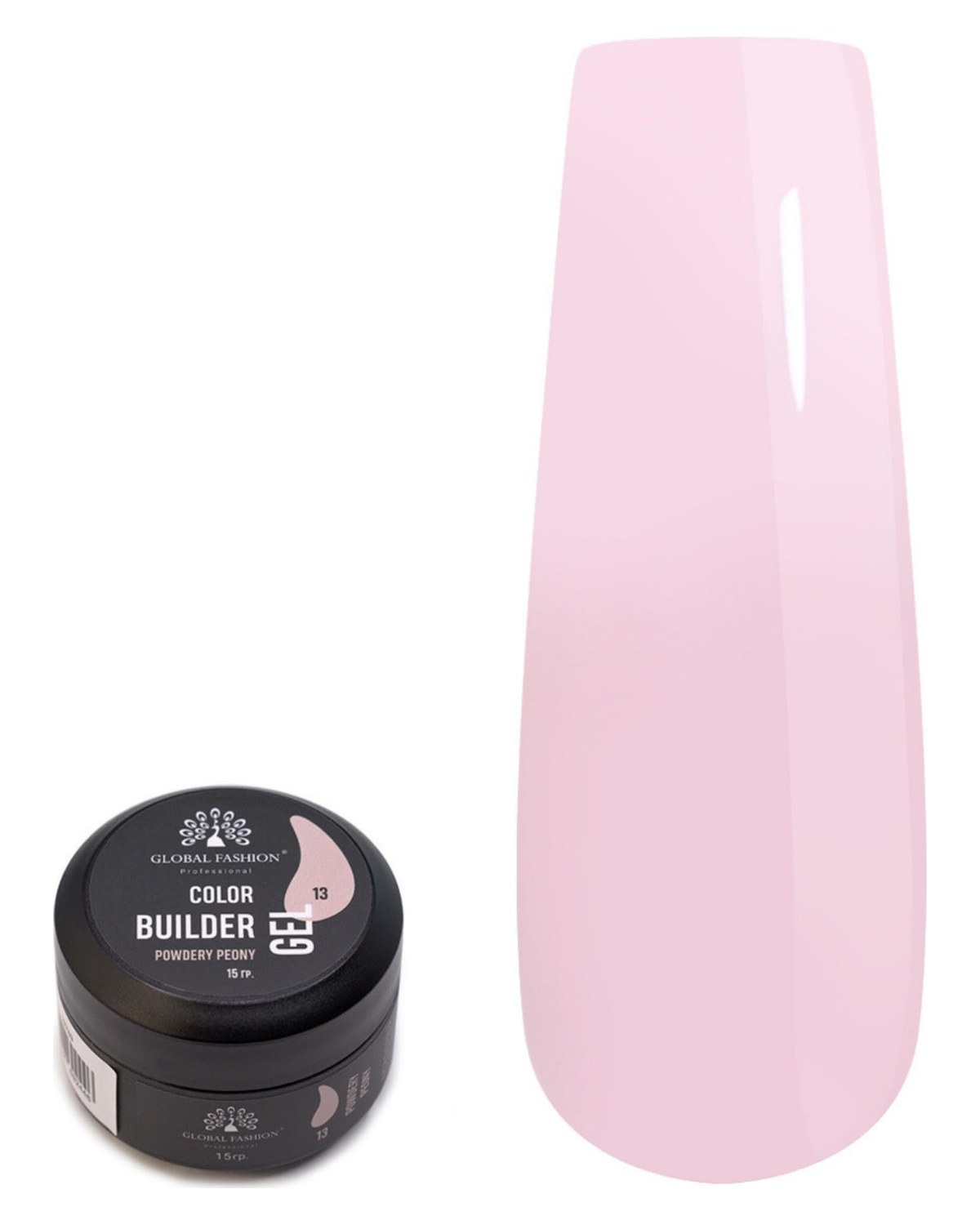 Color Builder Gel - 15g - 13 Powdery Peony