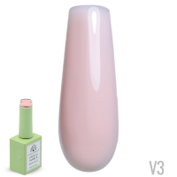 French Rubber Base Coat for Gel Manicure | Long-Lasting, 15ml | V3