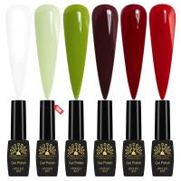 Black Elite Gel Nail Polish Set 6x8ml – UV/LED | Bold Harvest