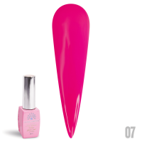 Global Fashion Neon Color Rubber Base for Gel Nails, 8ml | 07