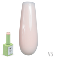 French Rubber Base Coat for Gel Manicure | Long-Lasting, 15ml | V5