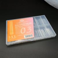 Full Cover Gel Tips 120pcs – Clear Nail Extensions | Square