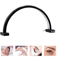 Global Fashion LED Nail Desk Lamp – Half Moon Light | Black