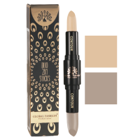 2-in-1 Contour & Highlight Stick – GC04 - Rich Cream + Stone Beige
