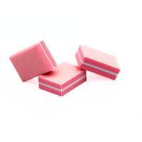 Global Fashion Mini Nail Buffer 50pcs – Sanding Blocks | Pink