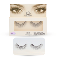 False Eyelashes Pack – Wispy Mink, Reusable | A07-2 Pcs
