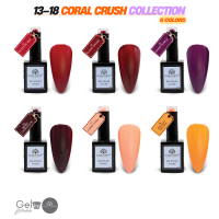 Coral Crush Gel Nail Polish Collection | 13–18  Coral Crush 6p