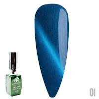 Gel polish Cat Eye Neon Party 8 ml, 001