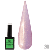 Gel polish Twilight Glitter 15 ml, 201