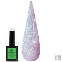Gel polish Twilight Glitter 15 ml, 199