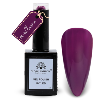 Fuchsia Fever Nail Polish 15ml UV LED | 63-Plum Caspia 1p