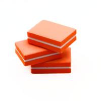 Global Fashion Mini Nail Buffer 50pcs – Sanding Blocks | Orange