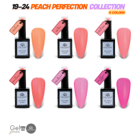 Peach Perfection Gel Nail Polish Collection | 19–24 Peach Perfection 6p