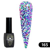 Gel polish BLACK ELITE 165, Global Fashion 8 ml