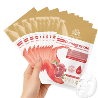 Korean Pomegranate Collagen Facial Sheet Mask Pack of 10