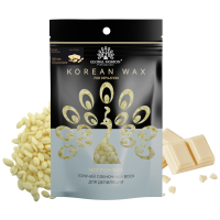 Global Fashion Korean Hard Wax for Depilation | White chocolate 500g