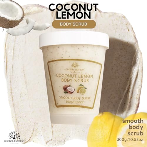 Global Fashion Body Scrub 300g – Collagen Exfoliating | Coconut & Lemon Body Scrub Natural Exfoliating Moisturizing | مقشر الجسم
Global Fashion Body Scrub 300g – Collagen Exfoliating | Coconut & Lemon Skin Exfoliator Brightening Scrub | سكراب الجسم