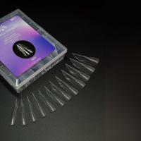 Nail Extension Tips 120pcs – Clear Dual Forms | Stiletto