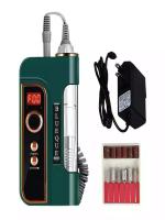 BQ301 Cordless Nail Drill 35000 RPM LCD | Green