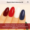 Black Elite Gel Nail Polish Set 6x8ml – UV/LED | Blush & Bold Gel Nail Polish Close View High Shine | طلاء اظافر جل
Black Elite Gel Nail Polish Set 6x8ml – UV/LED | Blush & Bold Nail Gel Set Detailed View Long Lasting | مناكير جل