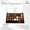 Global Fashion eyeshadow palette close up high pigment texture ظلال عيون لقطة مقربة
