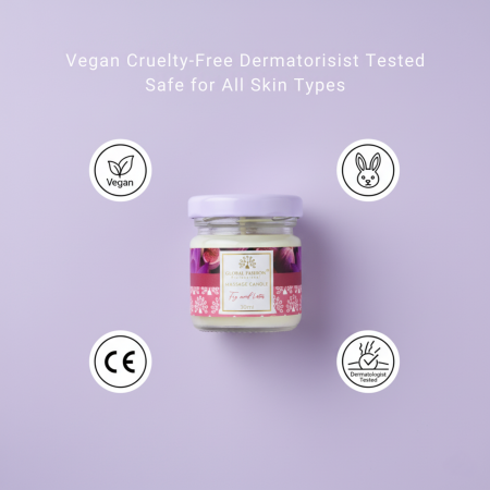 Global Fashion Massage Candle – 30 ml Aromatherapy Spa Candle in 21 Scents