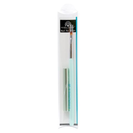 Flat, straight, synthetic gel brush #4, Global Fashion