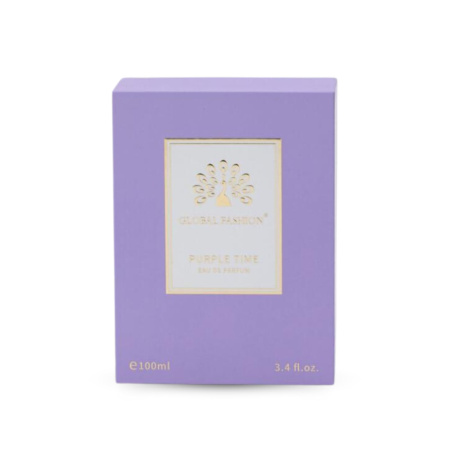Purple Time Eau de Parfum Women 50ml Perfume Close Up - Luxury Women Eau de Parfum Spray | عطر نسائي صورة مقربة