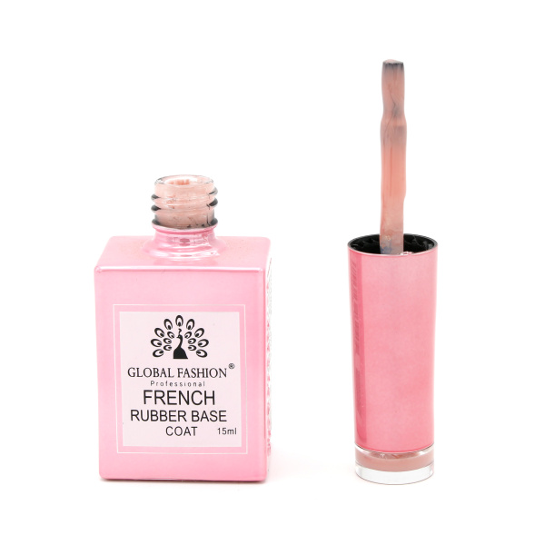 French Rubber Base 15ml – Global Fashion | Preview Nail Gel Polish Base
فرنش روبر بيس كوت 15 مل – جلوبال فاشن | عرض بيس جل بوليش للأظافر
