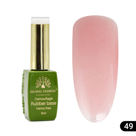 Camouflage base for nails, Hema free, 8 ml 49