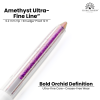 Colored gel eyeliner close up ultra fine tip no tug glide ايلاينر ملون لقطة مقربة