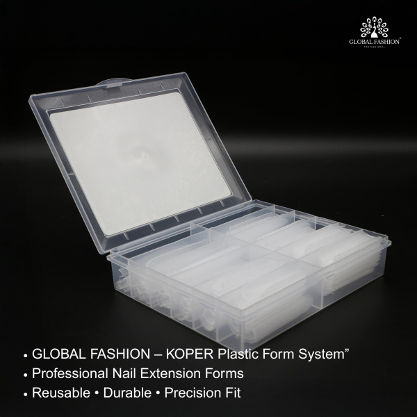 Dual Nail Forms 120pcs – Clear Poly Gel Forms | Coffin Nail Extension Tips Gel Forms Kit | اطراف اظافر
Dual Nail Forms 120pcs – Clear Poly Gel Forms | Coffin Dual Nail Forms Reusable Extensions | اظافر صناعية