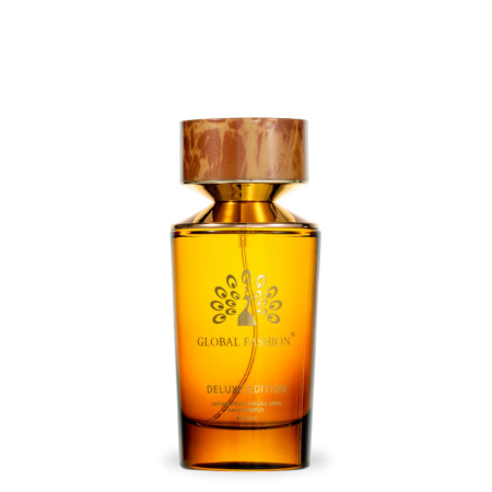 Global Fashion Men Perfume 50ml Close Up - Premium Eau de Parfum Spray Bottle | عطر رجالي 50 مل صورة مقربة