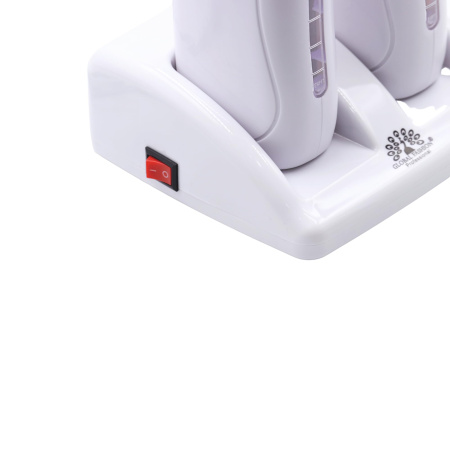 Double Cartridge Wax Heater – Hair Removal Machine | White Double Wax Heater Close View Hair Removal | جهاز تسخين الشمع
Double Cartridge Wax Heater – Hair Removal Machine | White Dual Wax Heater Detailed View | ماكينة الشمع
