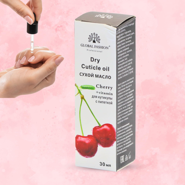 Global Fashion Professional Cuticle Oil – Natural Nail & Skin Care Blend