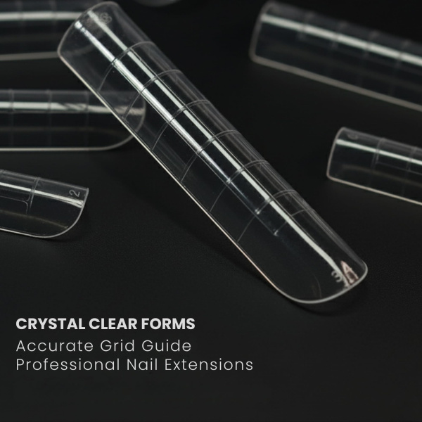 Dual Nail Forms 120pcs – Clear Extension Forms | Coffin Nail Extension Tips Gel Forms Kit | اطراف اظافر
Dual Nail Forms 120pcs – Clear Extension Forms | Coffin Dual Nail Forms Reusable Extensions | اظافر صناعية