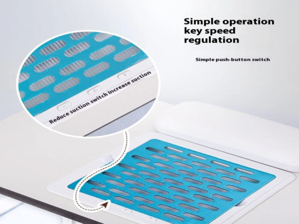 48W Nail Dust Collector Vacuum HEPA Filter | شفاط غبار الاظافر
Professional Nail Dust Extractor Machine | جهاز شفط اظافر