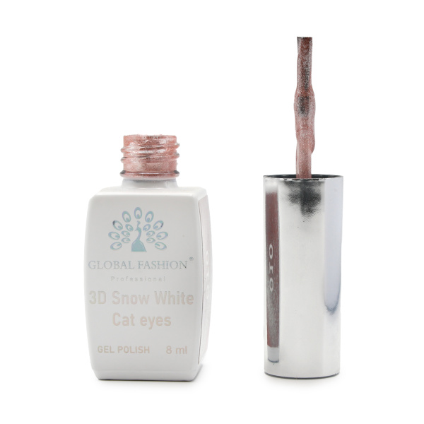 Global Fashion Cat Eye 3D Gel Polish Snow White Collection - 232 Magnetic Shades
