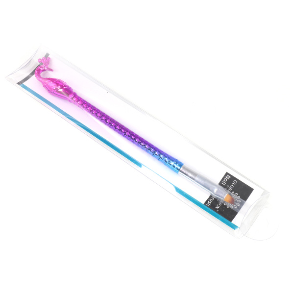 Peacock Gel Brush Global Fashion Angled #6
