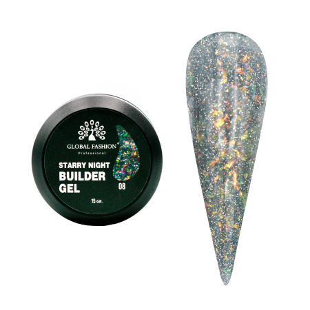 Nail modeling gel 15 g, Starry Night 08