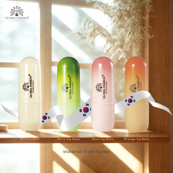 Global Fashion Korean lip balm moisturizing natural formula مرطب شفاه كوري