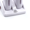 Double Cartridge Wax Heater – Hair Removal Machine | White Double Wax Heater Close View Hair Removal | جهاز تسخين الشمع
Double Cartridge Wax Heater – Hair Removal Machine | White Dual Wax Heater Detailed View | ماكينة الشمع