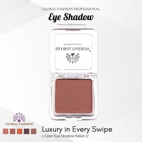 Global Fashion single eyeshadow preview matte shimmer finish ظلال عيون