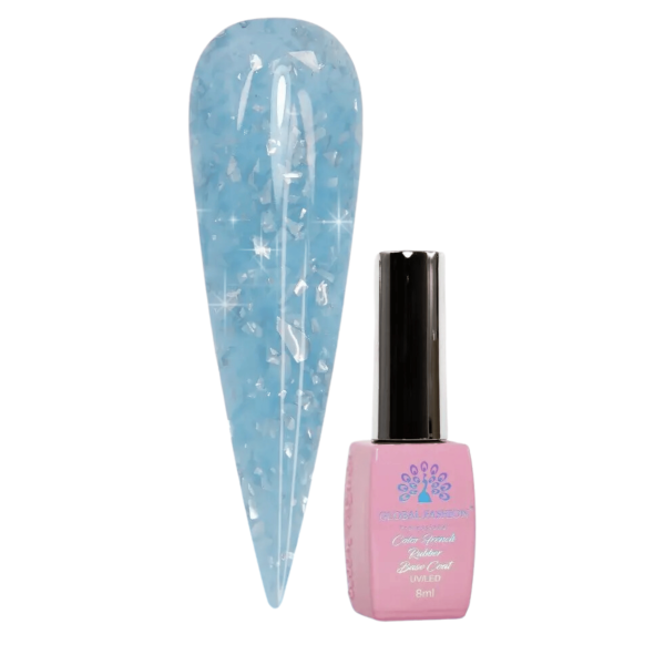 Chrome Flake Nail Base 8ml – Semi-Transparent Foil | Preview
قاعدة أظافر كروم فليك 8 مل – تأثير رقائق شفاف | عرض مسبق
